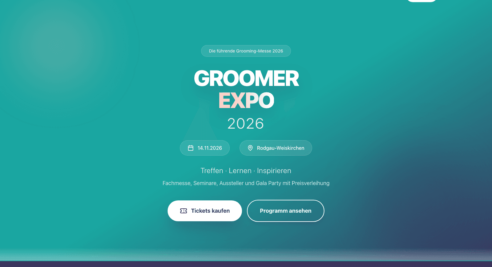 Groomer Expo — Projekt von DomAI
