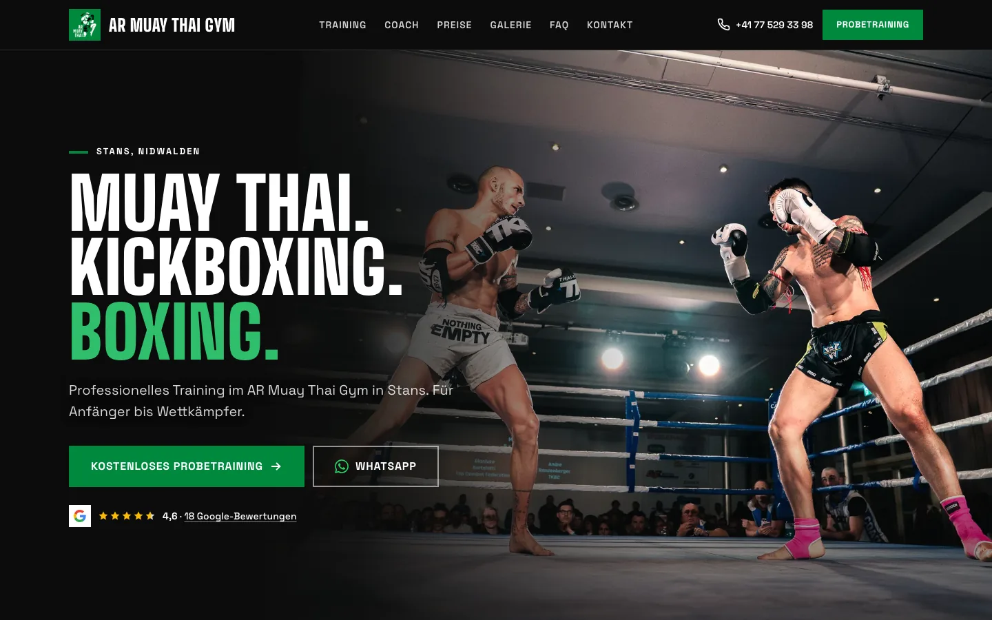 AR Muay Thai — Projekt von DomAI