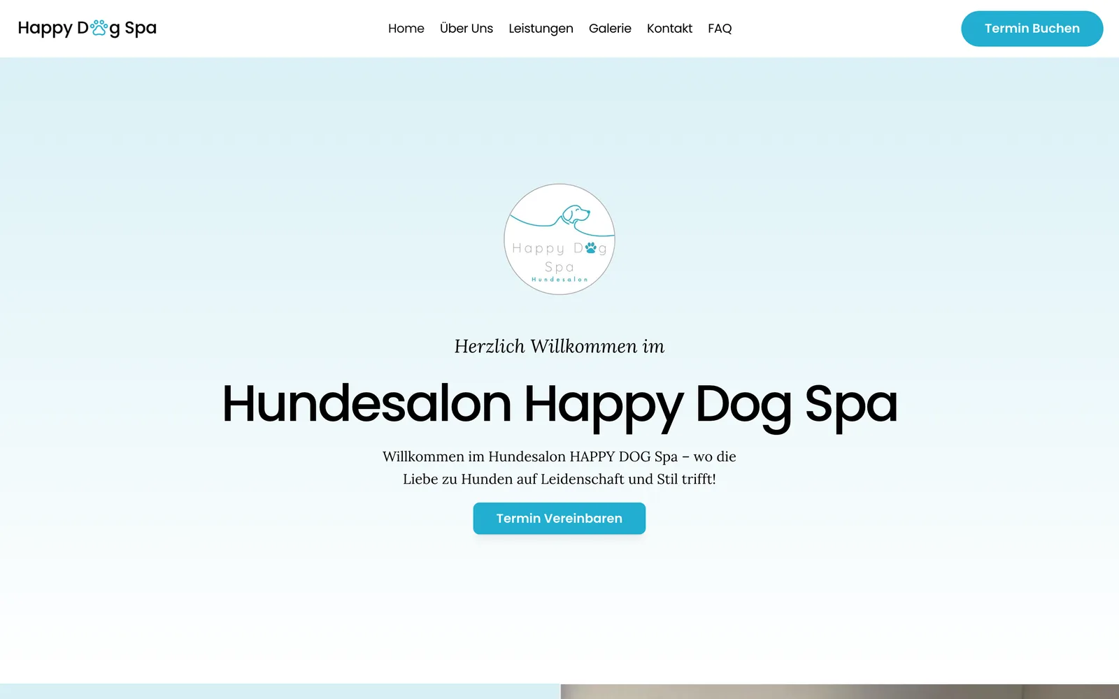 Happy Dog Spa — Projekt von DomAI