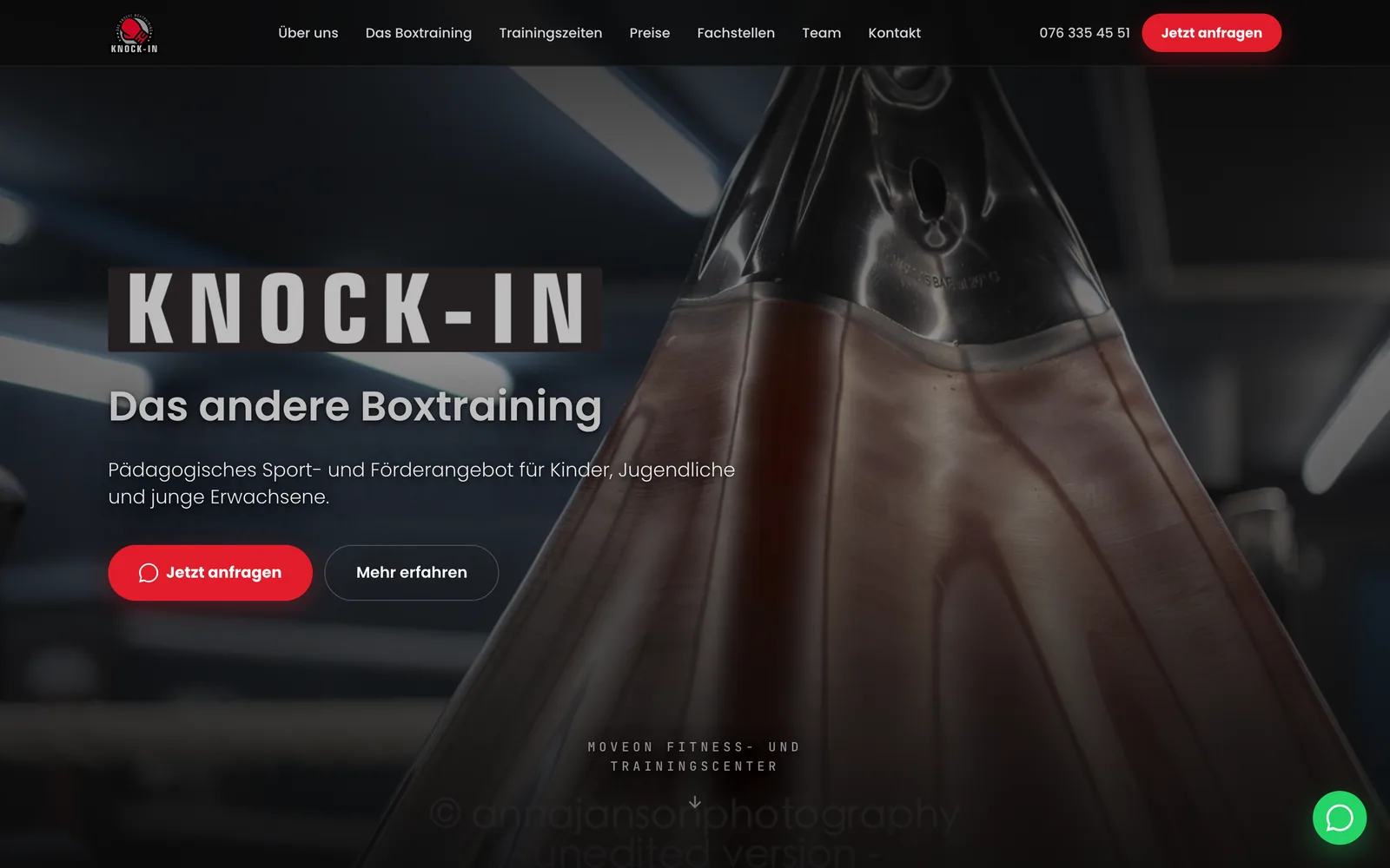Knock-in — Projekt von DomAI