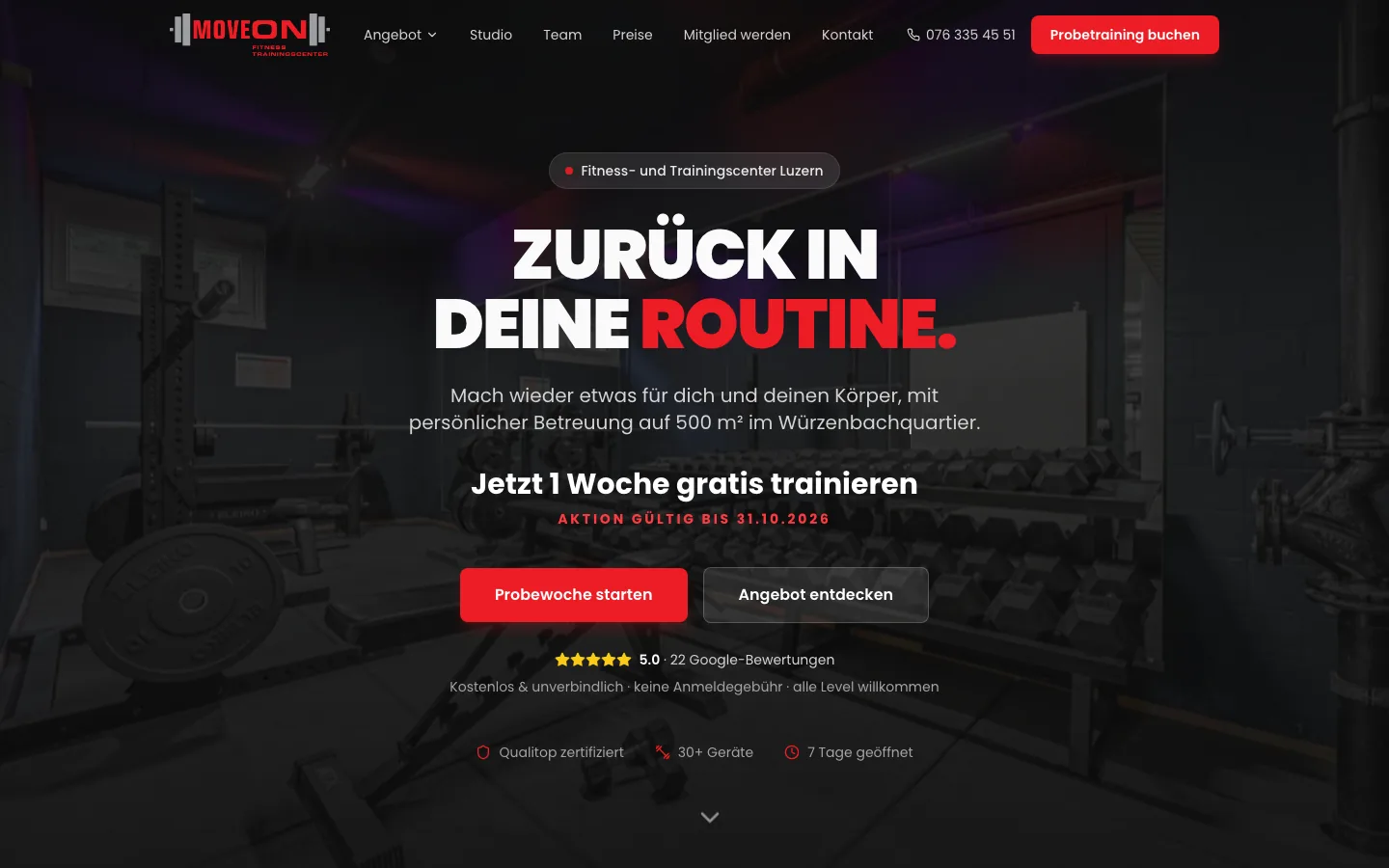 MoveOn — Projekt von DomAI